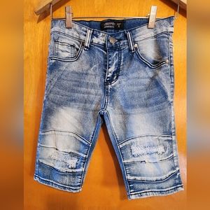 Trestles Supply Size 8 Toddler Jean Mid-Calf Shorts